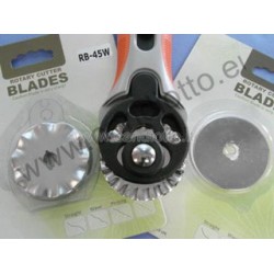 Kit taglierina lame zigzag  onda e diritta