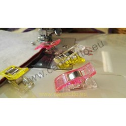 Clips mollette patchwork 25 pezzi misura Piccola