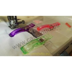 Clips mollette patchwork 20 pz con Box misura Grande