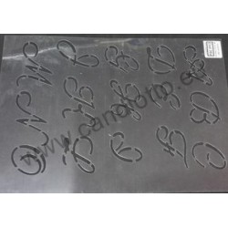 Stencil A36a-b