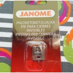 Piedino cerniere INVISIBILI janome per 9mm