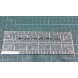 Righello per patchwork e quilt in Pollici 2x6