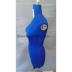 telo elastico per manichino variabile Nero