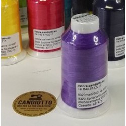 8320 Spolone filo Madeira aerolock sintetico 2500 mt