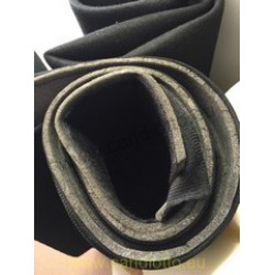 Spugna per imbottiture 5 mm Nera h 150 cm