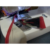 Bordatore Doppio entrata 2,5 cm Bordo finito 6 mm