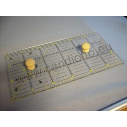 impugnatura per righello con 1 ventosa 2 pz