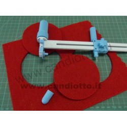 Taglierina circolare a compasso