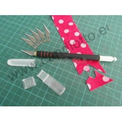 Taglierina diritta con lame di ricambio