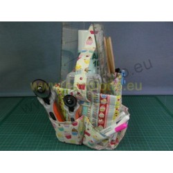 cestino portatutto con tasce muffin