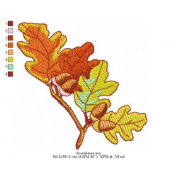 Ricamo 024__Vari1-Acornleaves
