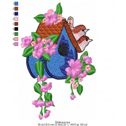 Ricamo 024__Vari1-Birdhouse