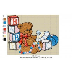 Ricamo 106_Bimbi2-106-001