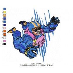 Ricamo 132_sport-Ber132021