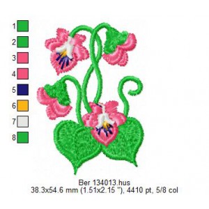 Ricamo 134_Fiori-Ber 134013