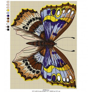 Ricamo 367_Butterflies-367002