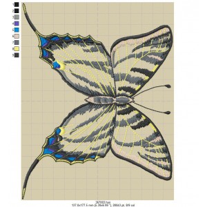 Ricamo 367_Butterflies-367003