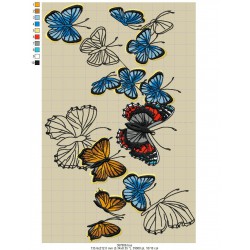 Ricamo 367_Butterflies-367006