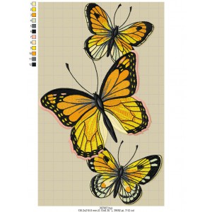 Ricamo 367_Butterflies-367007