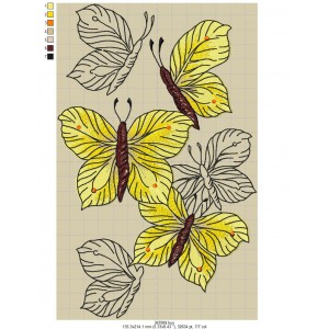Ricamo 367_Butterflies-367008
