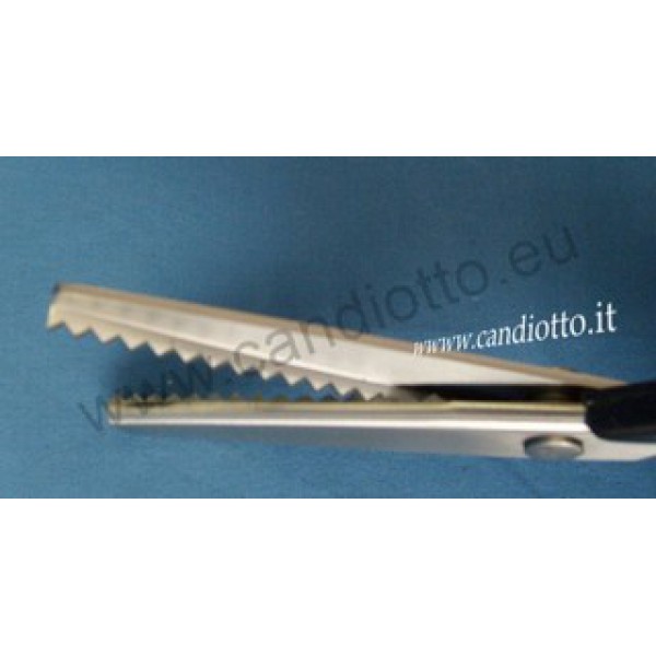 Forbici Seghettate Professionali Per Tessuti - Forbici A Zig-zag Per Sartoria, Taglio Preciso, Colore Blu