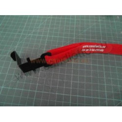 Staffa per fissare il bordatore alla macchina 