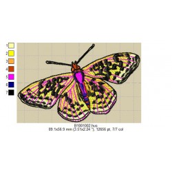 Ricamo a1001Farfalle-B1001002