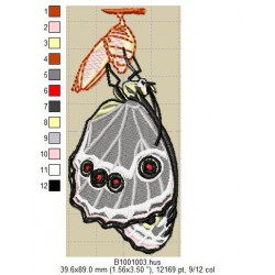 Ricamo a1001Farfalle-B1001003