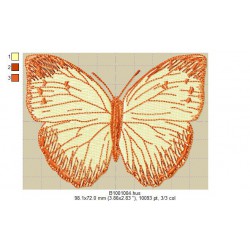 Ricamo a1001Farfalle-B1001004