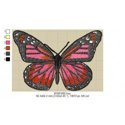 Ricamo a1001Farfalle-B1001005