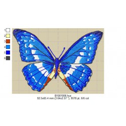 Ricamo a1001Farfalle-B1001006