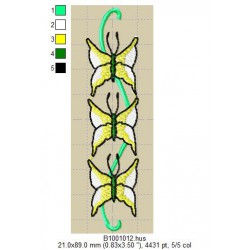 Ricamo a1001Farfalle-B1001012