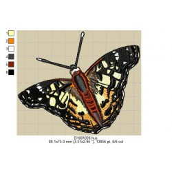 Ricamo a1001Farfalle-B1001020