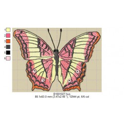 Ricamo a1001Farfalle-B1001027