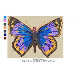 Ricamo a1001Farfalle-B1001029
